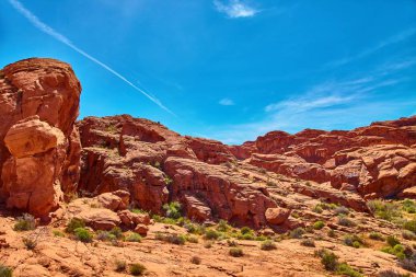 Güney Nevada, yangın State Park vadi, ABD inanılmaz güzel manzara