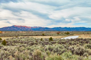 Zion National Park, Washington County, Utah, Amerika içinde inanılmaz güzel manzara