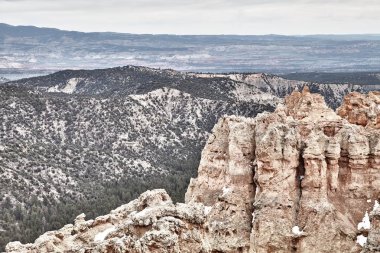 Bryce Canyon Milli Parkı, Utah, ABD inanılmaz güzel manzara