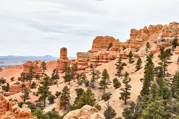 Increíblemente hermoso paisaje en Bryce Canyon National Park, Utah, EE.UU. —  Fotos de Stock