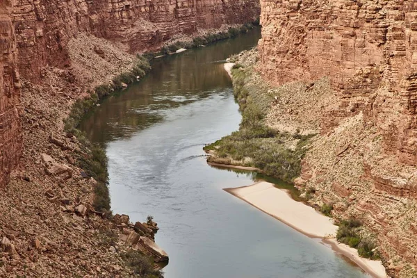 Neskutečně krásný pohled z Navajo bridige na Grand Canyon, Arizona, Usa — Stock fotografie