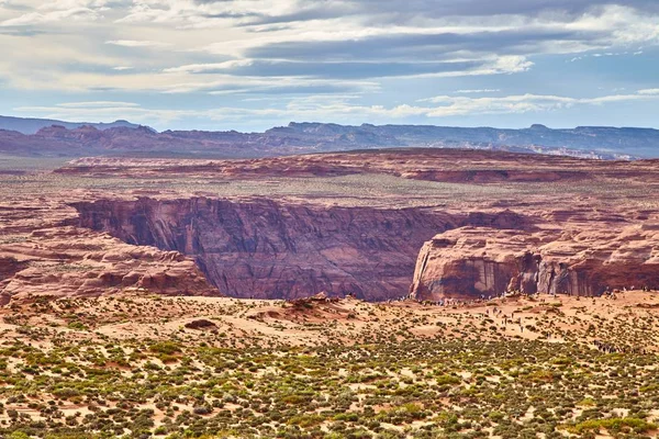 Ongelooflijk mooi landschap in Nationaal Park, Arizona Verenigde Staten — Stockfoto
