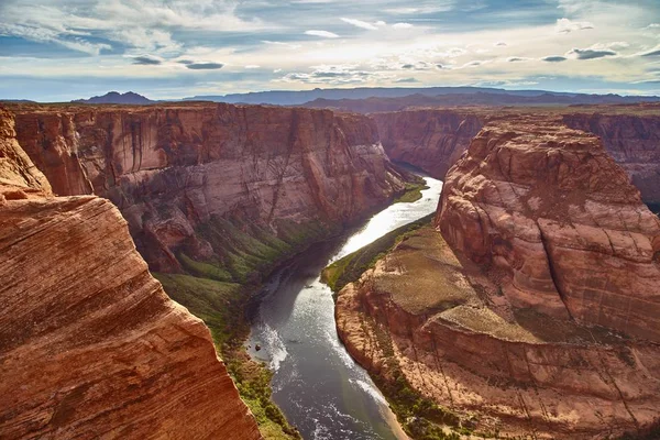 At nalı Bend, antilop Kanyonu Milli Parkı, Arizona ABD inanılmaz güzel görünümü