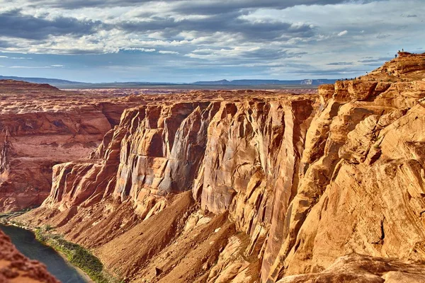 Ongelooflijk mooi uitzicht op de Horseshoe Bend in Antelope Canyon National Park, Arizona Verenigde Staten — Stockfoto