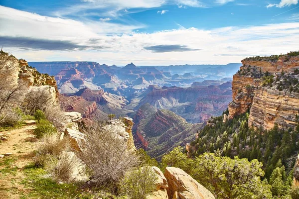 Büyük Kanyon, Arizona ABD sabah ışık güneş doğarken