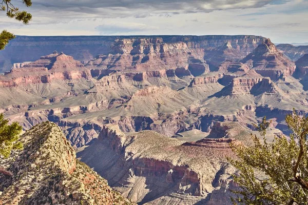 Amanecer en el Gran Cañón, Arizona, EE.UU. — Foto de Stock