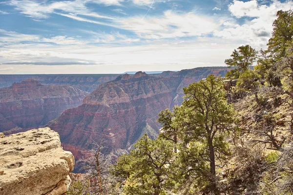 Amanecer en el Gran Cañón, Arizona, EE.UU. — Foto de Stock