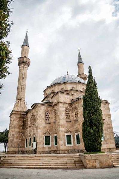 Mezquita Turca Los Mártires Shehidler Bakú Azerbaiyán — Foto de Stock