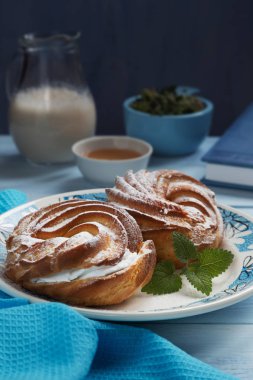 Nane ile kremalı kek