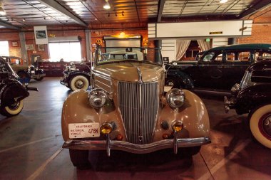  Tan 1936 Ford Roadster