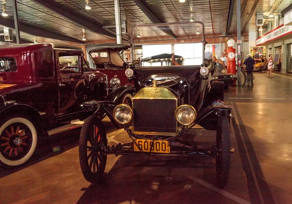 Černý 1915 Ford model T Roadster — Stock fotografie