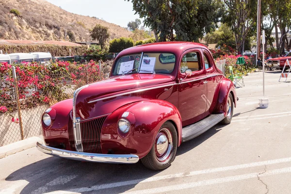 Rosso 1940 Ford Coupe — Foto Stock