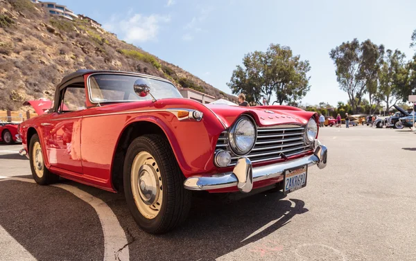 Rot 1967 Triumph tr4a — Stockfoto