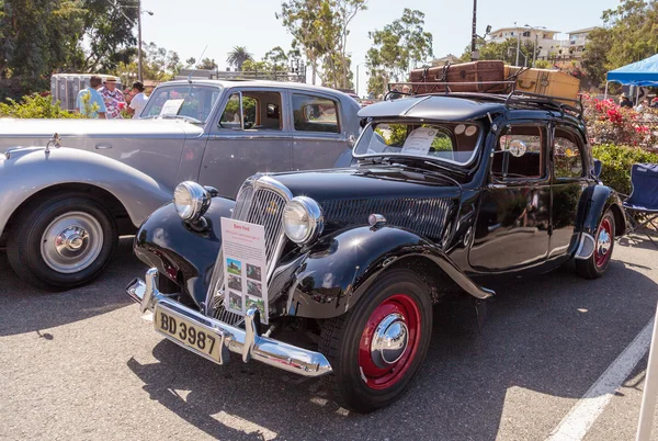 Nero 1954 Citroen Traction Avant — Foto Stock