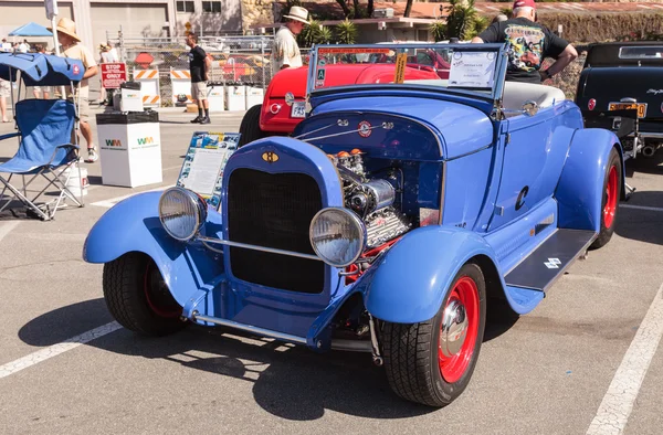 Cabriolet Ford A-V8 1929 bleu — Photo