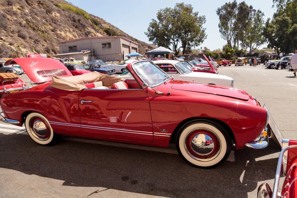 Rot 1967 Triumph tr4a — Stockfoto