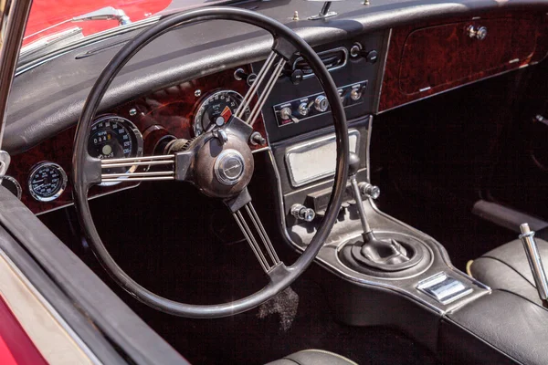 Red 1967 Austin Healey 3000 — Stock Photo, Image