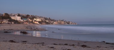 Ana plaj şehir manzarası Laguna Beach