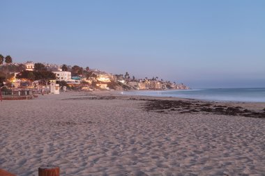 Ana plaj şehir manzarası Laguna Beach