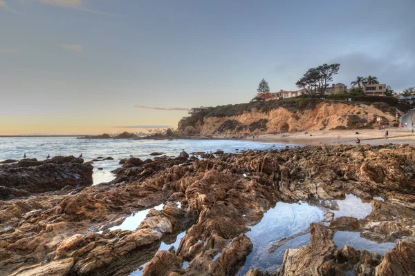 Mała plaża Corona Corona Del Mar — Zdjęcie stockowe