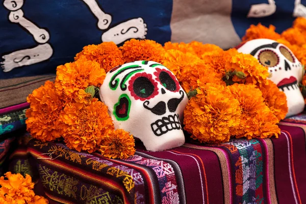 Veranderen op de Dia de los Muertos, de dag van de doden — Stockfoto