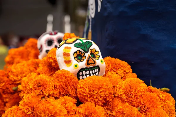 Μεταβάλει στο Dia de los Muertos, ημέρα των νεκρών — Φωτογραφία Αρχείου