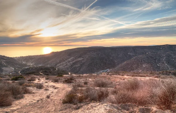 Laguna Canyon Road que conduce al océano — Foto de Stock