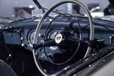 Silver 1951 Delahaye Type 235 Cabriolet convertible