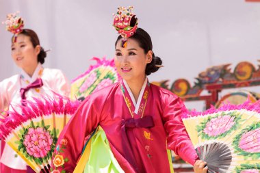 Kore fan dans San Diego Hayvanat Bahçesi Safari parkında gerçekleştirilen.