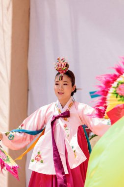 Kore fan dans San Diego Hayvanat Bahçesi Safari parkında gerçekleştirilen.