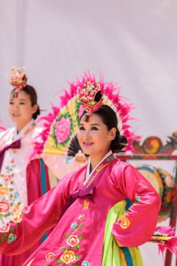 Kore fan dans San Diego Hayvanat Bahçesi Safari parkında gerçekleştirilen.