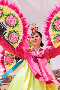 Kore fan dans San Diego Hayvanat Bahçesi Safari parkında gerçekleştirilen.