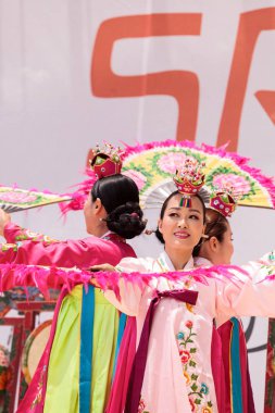 Kore fan dans San Diego Hayvanat Bahçesi Safari parkında gerçekleştirilen.