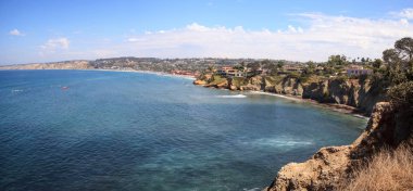 La Jolla Cove Güney Kaliforniya'nın sahil şeridi