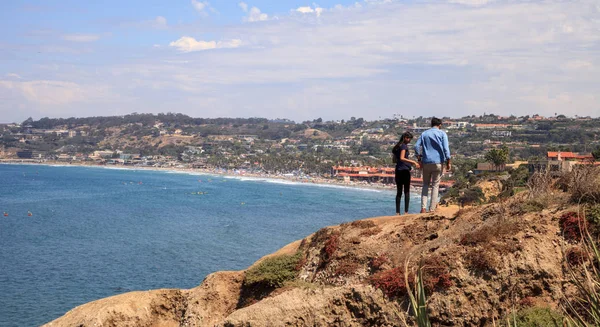 La Jolla Cove Güney Kaliforniya'nın sahil şeridi