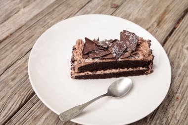 Paris kek nemli devils yiyecek çikolata kek denilen