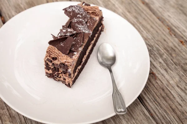 Paris kek nemli devils yiyecek çikolata kek denilen