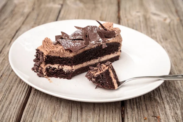 Paris kek nemli devils yiyecek çikolata kek denilen