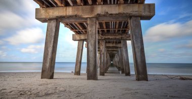 Napoli Pier, Florida uzun pozlama