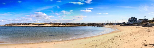 Strand am Meer in Dennis, Massachusetts auf Kabeljau — Stockfoto