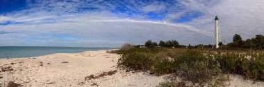 Gasparilla Adası Deniz feneri Boca Grande Plajı Boca Grande