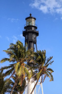 Hillsboro Sahili kıyısında Hillsboro Deniz Feneri