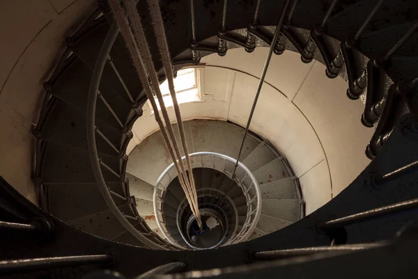 Escaliers en colimaçon du phare de Hillsboro — Photo