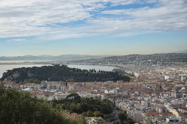 Vista Ciudad Niza — Foto de Stock
