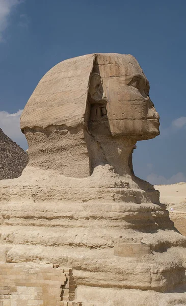 Estatua Keops Egipto Cairo — Foto de Stock