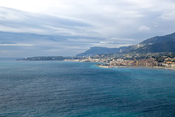 Cote Azur Con Menton Monte Carlo — Foto de Stock