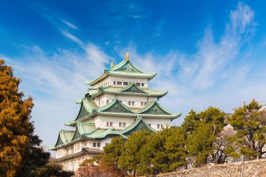 Nagoya Kalesi Nagoya Japonya 'nın simgesi..