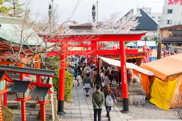 Inuyama Japan April 2016 Kasteel Inuyama Historisch Monument Het Voorjaar — Stockfoto