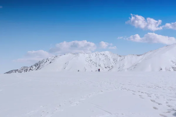 Tateyama Kurobe Alpská Cesta Krásná Krajina Sněhové Hory Pohled Tateyama — Stock fotografie