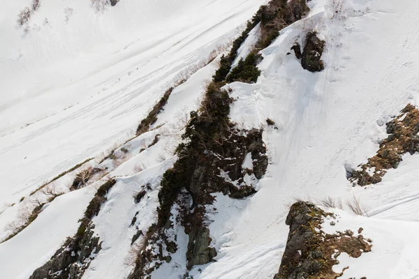 Tateyama Kurobe Alpine Διαδρομή Και Όμορφο Τοπίο Θέα Χιονισμένα Βουνά — Φωτογραφία Αρχείου